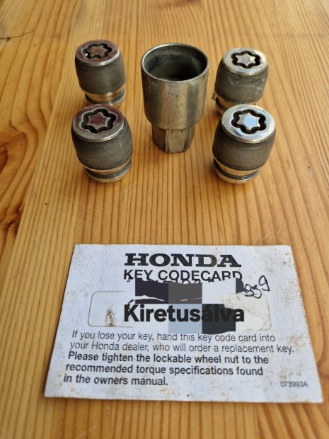 Honda gyári kerékőr