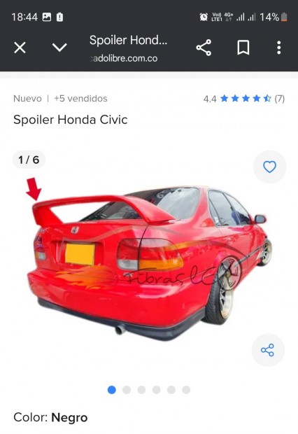 Honda hts szrny