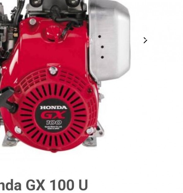 Honda motor gx 100