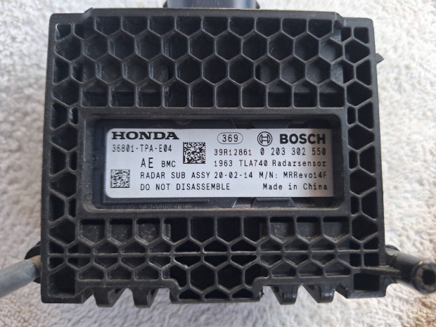 Honda radar szenzor