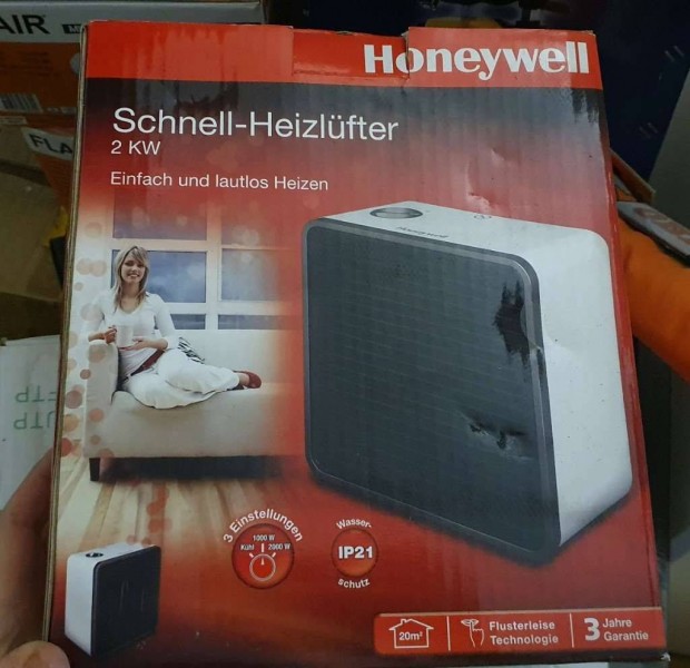 Honeywell HZ-110e silent csendes kicsi hsugrz ventiltor 23x23cm