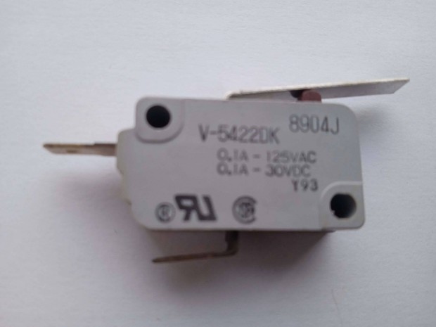 Honeywell mikrokapcsol , 0,1 A , 250 V , alaphelyzet zrt