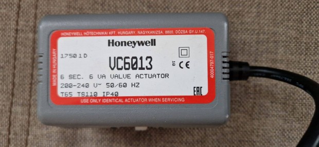 Honeywell motoros meghajt VC sorozat szelepekhez