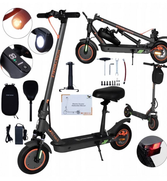 Honeywhale M2-max e-roller/e-scooter 119.000.-Ft új, bontatlan