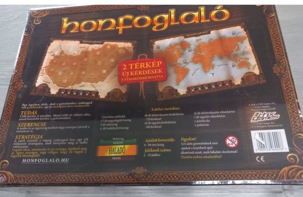 Honfoglaló társasjáték -új