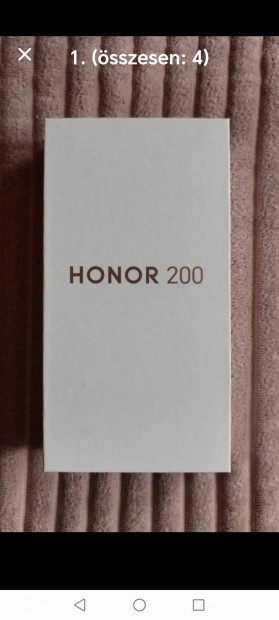 Honor 200 5G Új telefon!