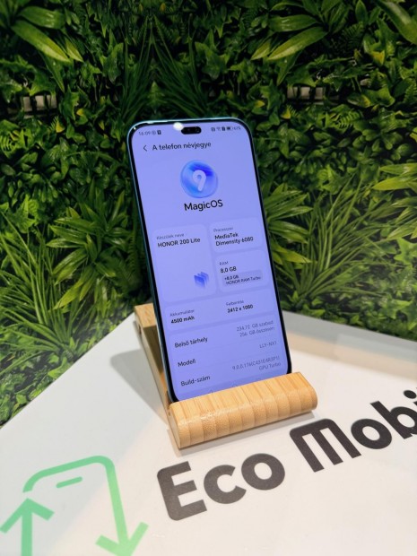 Honor 200 Lite Dual Sim 256 GB, 12 h� garancia