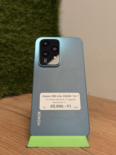 Honor 200 Lite K�rtyaf�ggetlen, 12 h� garancia