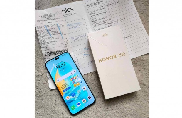 Honor 200 Lite majdnem 2 v garancival