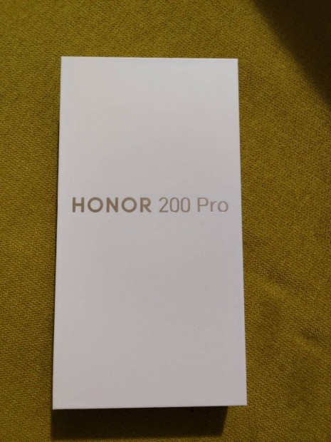 Honor 200 Pro White 12/512GB Bontatlan, fggetlen / Garancia 36 hnap