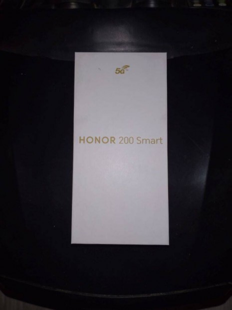 Honor 200 Smart 5G 4/256GB, Fekete Yettel-es