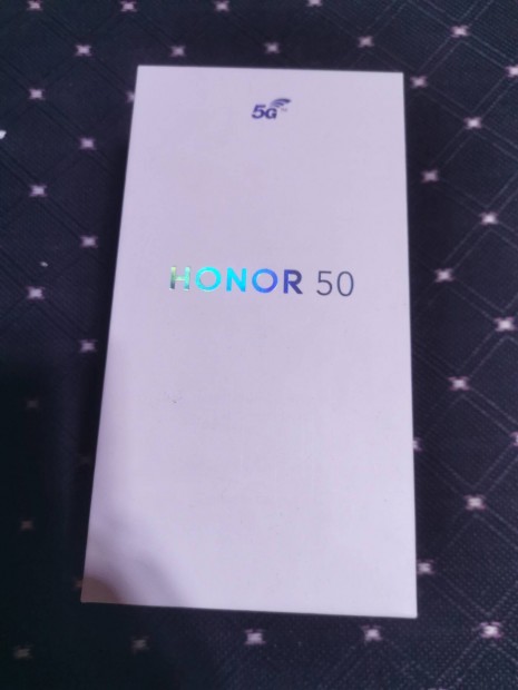 Honor 50 5g hibtlan, doboz, garancia 