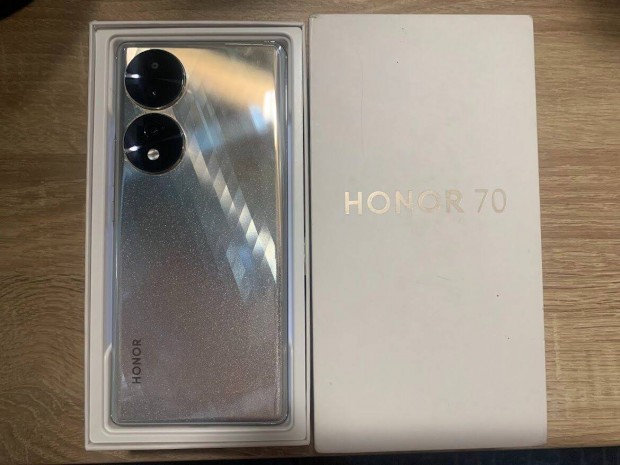 Honor 70 5G Crystal Silver 128GB 8GB RAM Dual j llapot