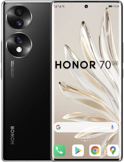 Honor 70 (256GB)  - Akku: 100% - Szn: Fekete
