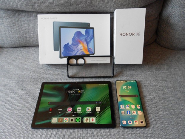 Honor 90 8/256GB telefon + Honor pad x8 tablet garanciás