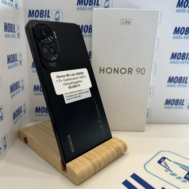 Honor 90 Lite Krtyafggetlen 256 GB, 12 h garancia