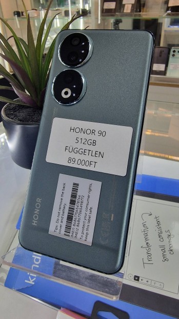 Honor 90 ,512GB ,Fggetlen ,Akci 