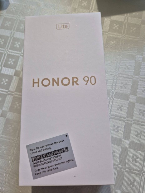 Honor 90 lite 256GB-ős telefon elado