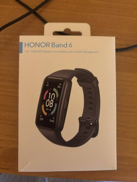 Honor Band 6 aktivitsmr fekete