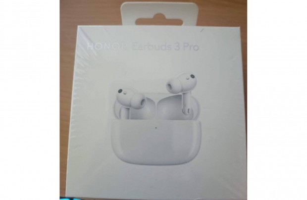Honor Earbuds 3 Pro Bluetooth fejhallgató, fehér Bontatlan