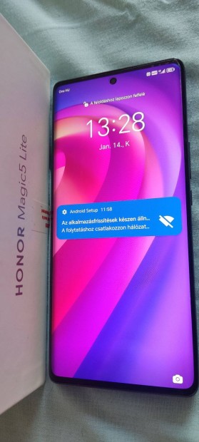 Honor Magic5 Lite 5G ersebbik 8+5/256GB csere-beszmtok