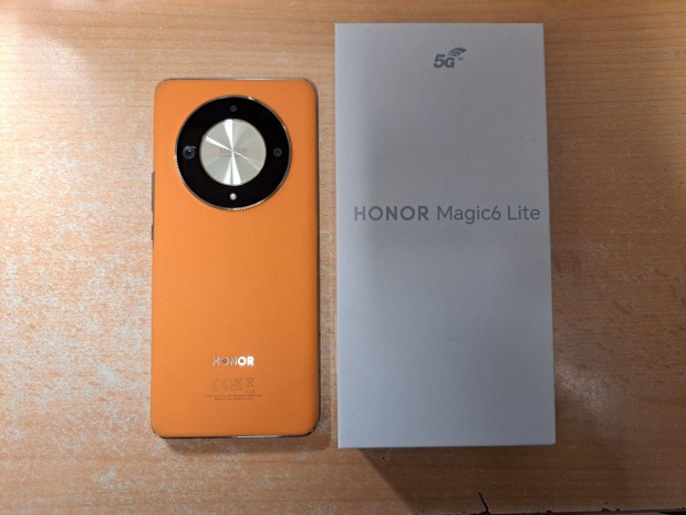 Honor Magic6 Lite 5G 8/256GB Dual jszer Orange Garancis !