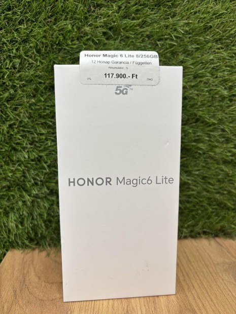 Honor Magic6 Lite Krtyafggetlen 256 GB, 12 h garancia