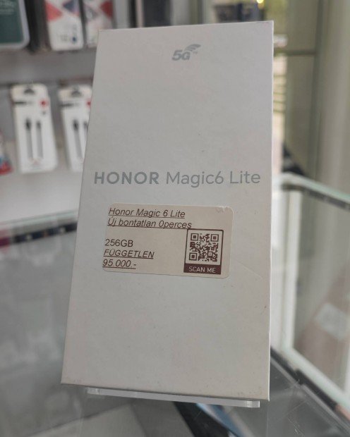 Honor Magic 6 Lite ,256GB/Fggetlen  j 0 perces bontatlan