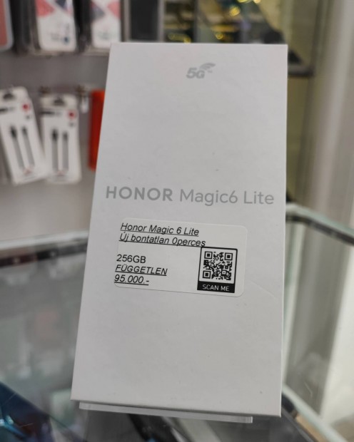 Honor Magic 6 Lite - 256GB - Krtyafggeteln - Teljesen j 0 perces