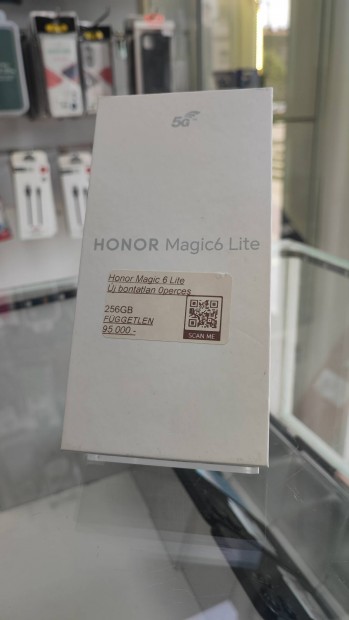 Honor Magic 6 Lite - 256GB - Krtyafggetlen 0 perces + Garancia