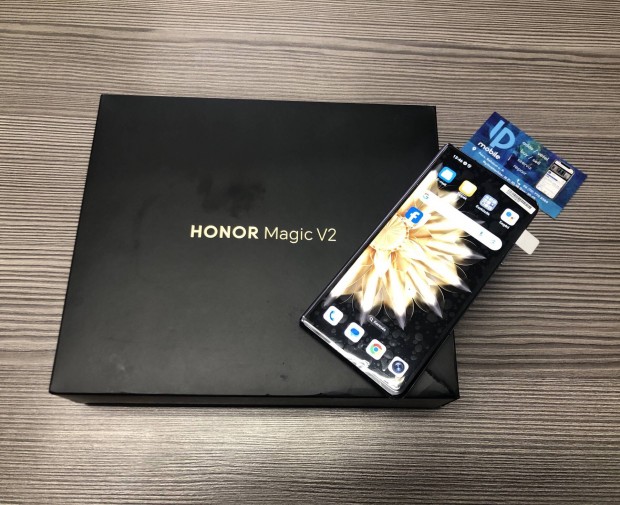 Honor Magic V2, j-Garanciban cserlt, 512GB, Lila, Dobozos, Garancia