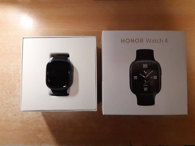 Honor Watch 4 45mm Okosra jszer Fekete Garancival !