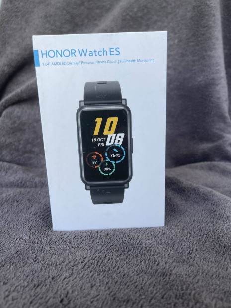 Honor Watch Es okosra amoled dobozos flis patika llapot