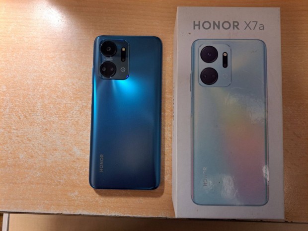 Honor X7a 4/128GB Dual Kk jszer Garancis !