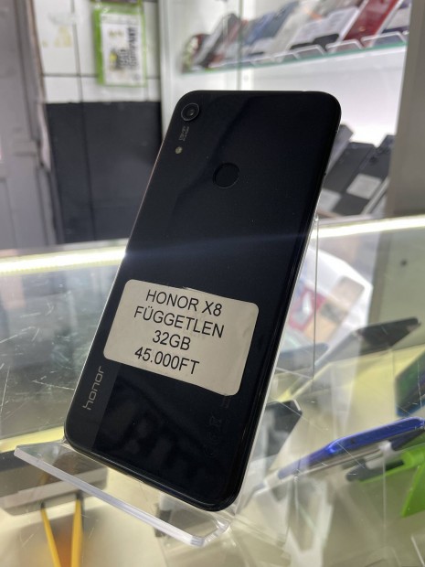Honor X8 - Fggetlen - 32GB Szp llapot