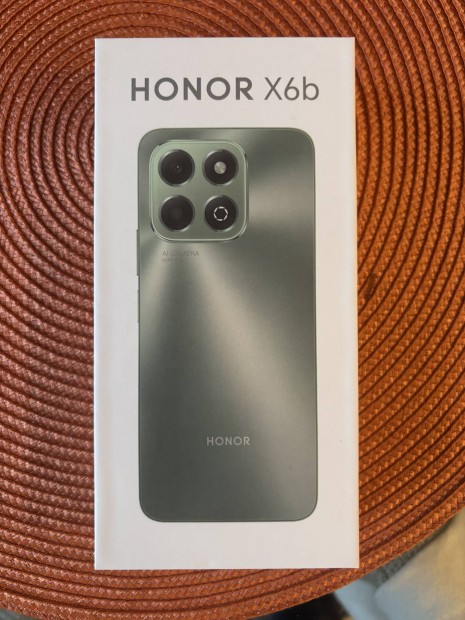 Honor x6b 128 gb fekete