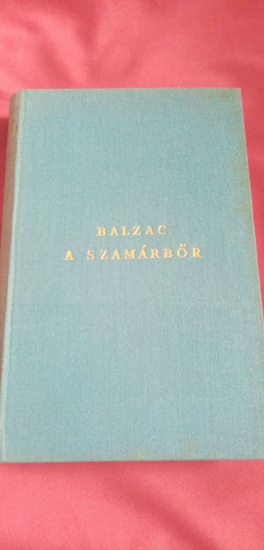Honore De Balzac : A szamrbr