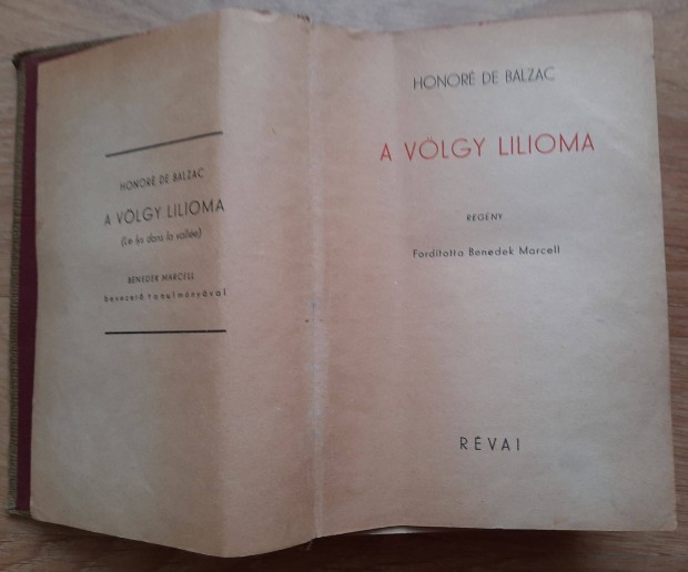 Honor de Balzac: A vlgy liloma (1942)