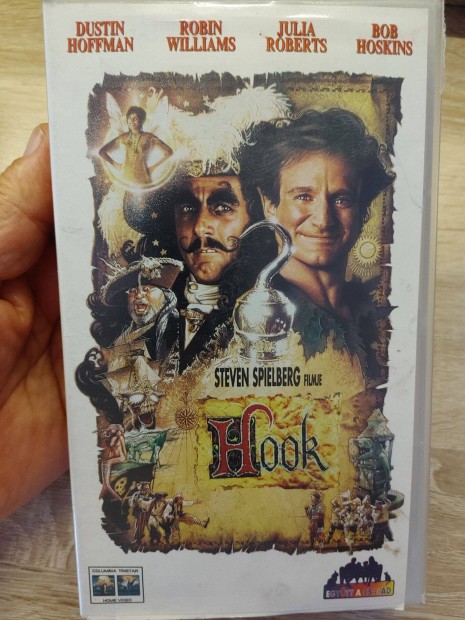 Hook ( Dustin Hoffman, Robin Williams) VHS film ritkasg