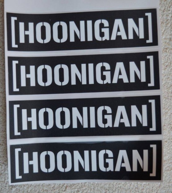 Hoonigan matricák