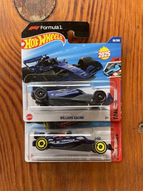 Hor Wheels Forma 1 Redbull és Williams Modellautók
