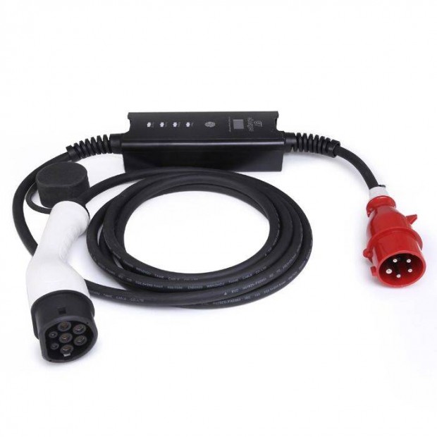 Hordozhat elektromos aut tlt max. 11kW. 3x-6A - 3x-16A. 5m Type 2