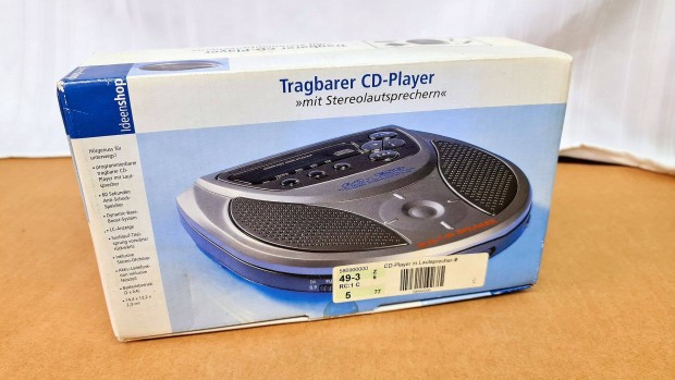 Hordozhat j Discman cd lejtsz,beptett hangszrval elad