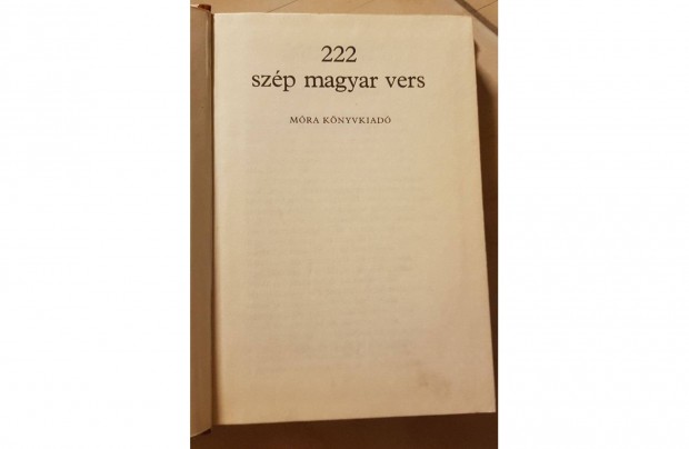 Horgas Bla, Levendel Jlia - 222 szp magyar vers