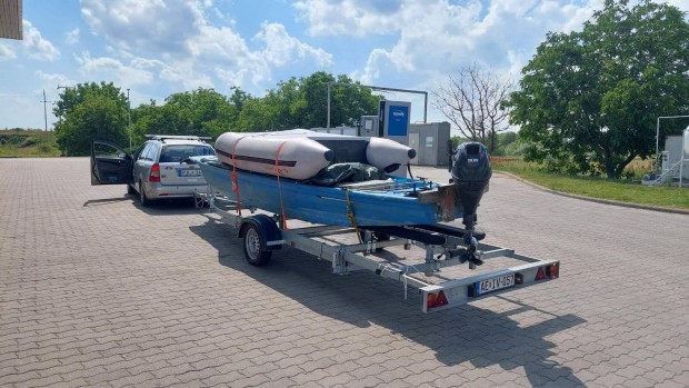 Horg�szcs�nak, �vegsz�l, teljes felszerel�ssel, 10 le motorral elad�