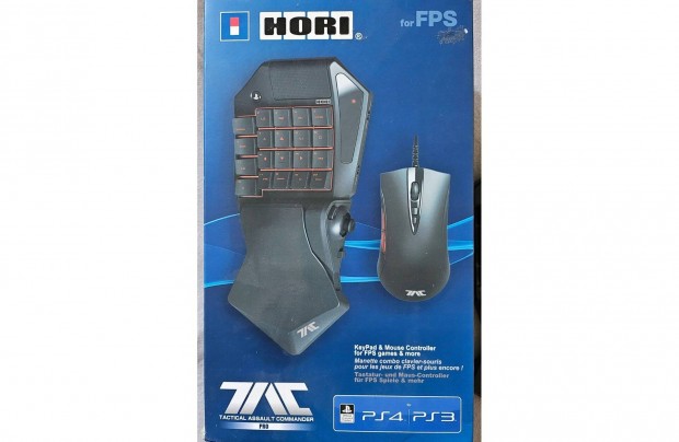 Hori Tac Pro Playstation 3 4 5 FPS billentyűzet + egér eladó
