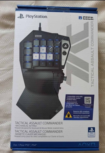 Hori Tactical Commander mechanikus billentyzet,PS4/5 konzolokhoz