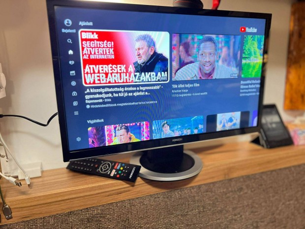 Horizon 24" 60cm Smart Led tv televzi Okos, Netflix, Youtube
