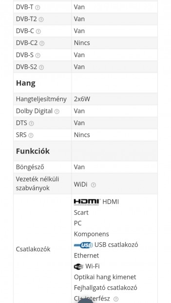 Horizon LED Smart tv