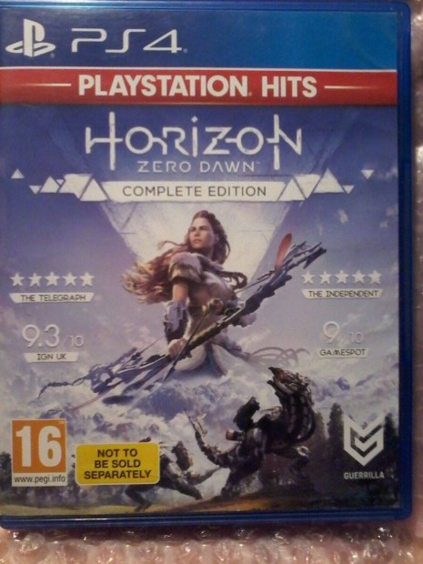 Horizon Zero Dawn(complete edition)PS 4 jtk elad.(nem postzom)